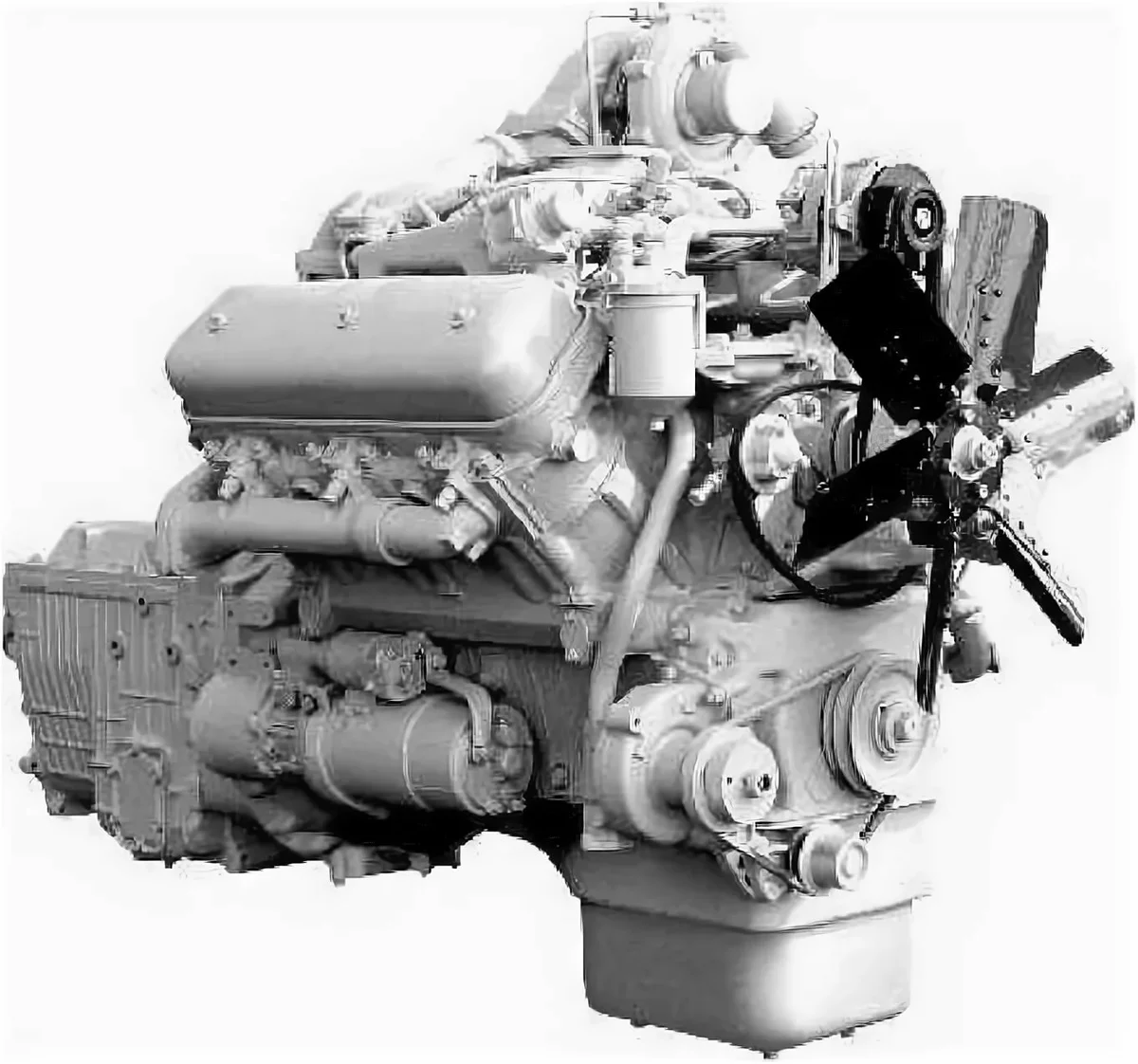 двигатель ЯМЗ-236